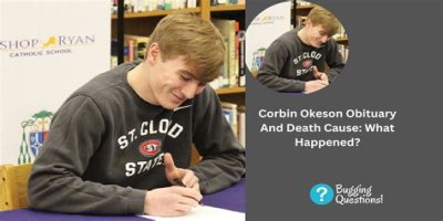 Corbin Okeson Death: Obituary, Cause Of Death, Funeral