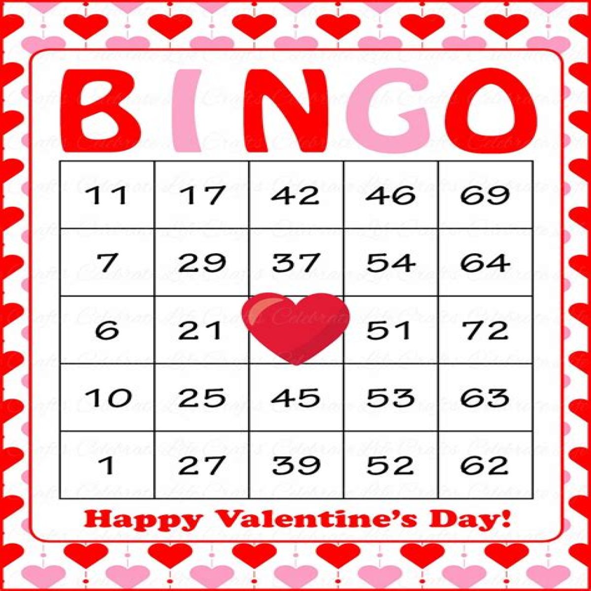 Heart Bingo
