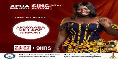 Nigerian competes with Ghana’s Asantewaa for Guinness World Record sing-a-thon