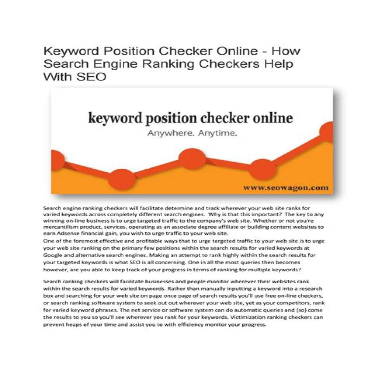 Unlocking Your Online Presence: The Ultimate Guide To Search Engine Position Checker Google UK